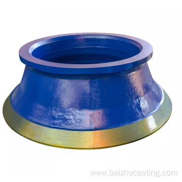 Cone crusher spare parts Mantle and bowl liners